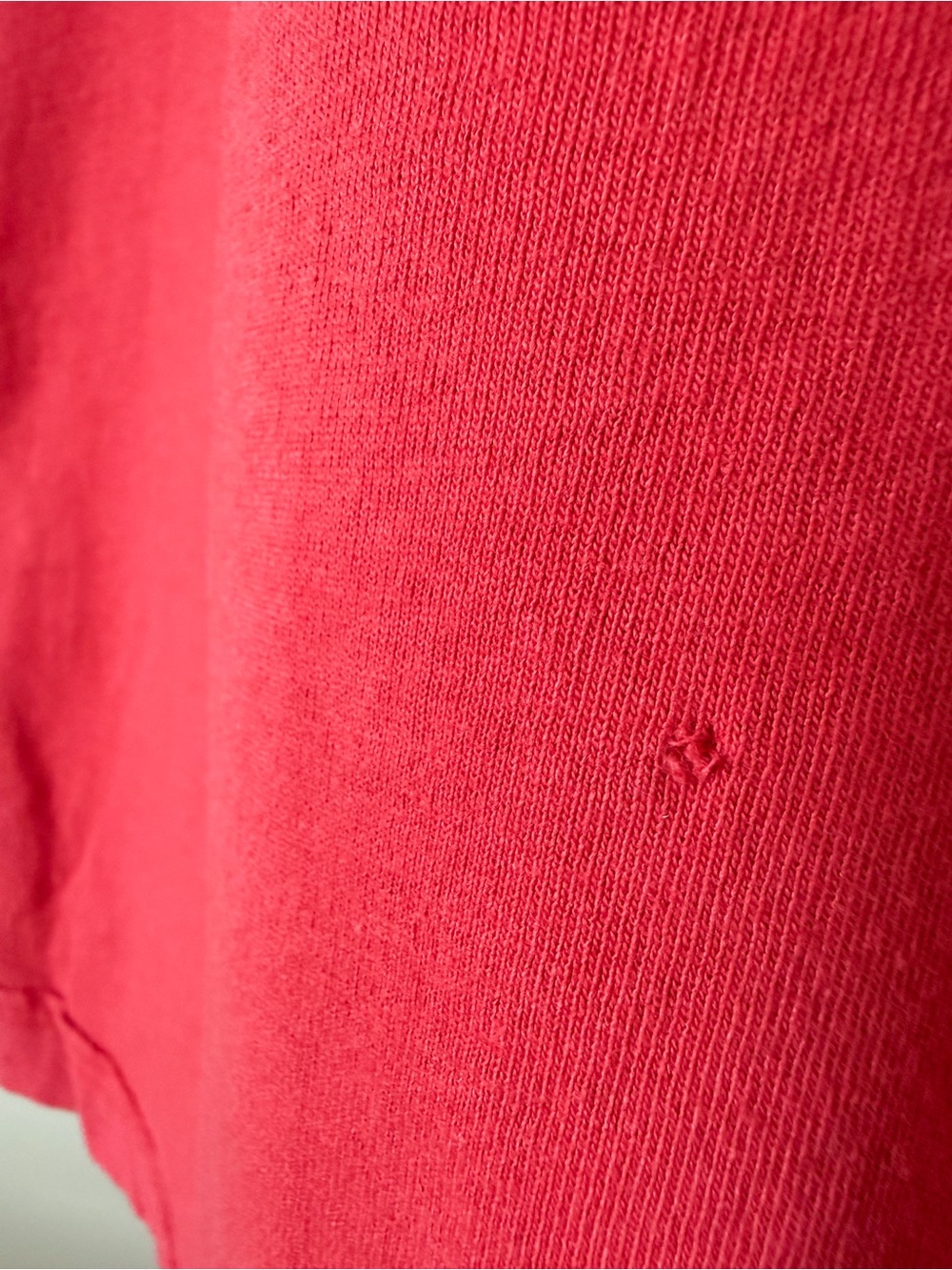 NWOT Free People x Ragabond Queen of Hearts Tee Color Red One Size Flawed* - Picture 9 of 10